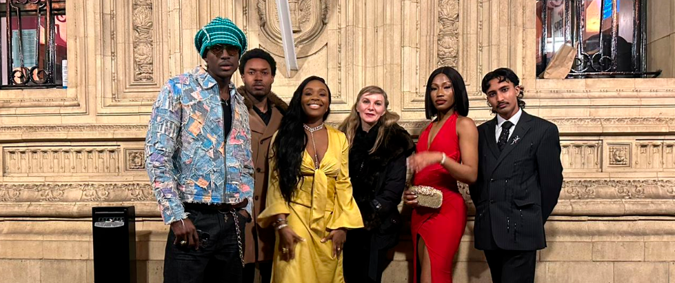 Caramel Rock´s studetns at British Fashion Awards 2024