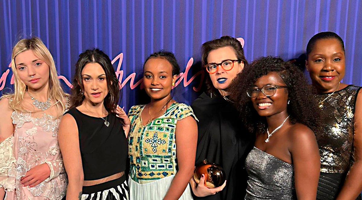 Caramel Rock at the British Fashion Awards 2025