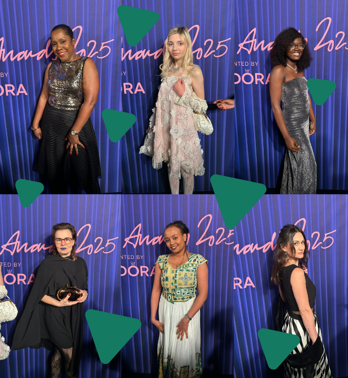 Caramel Rock at the British Fashion Awards 2025