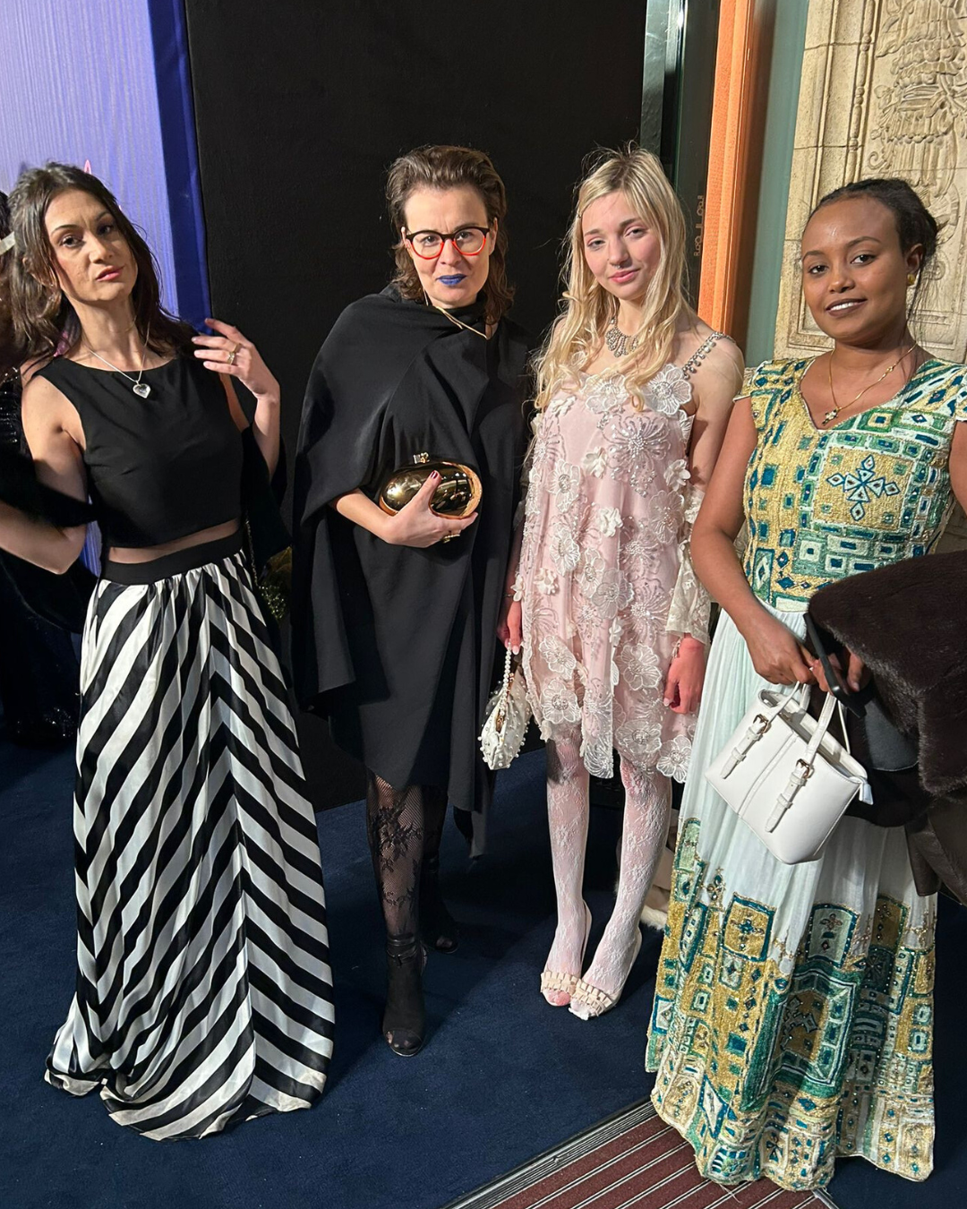 Caramel Rock at the British Fashion Awards 2025