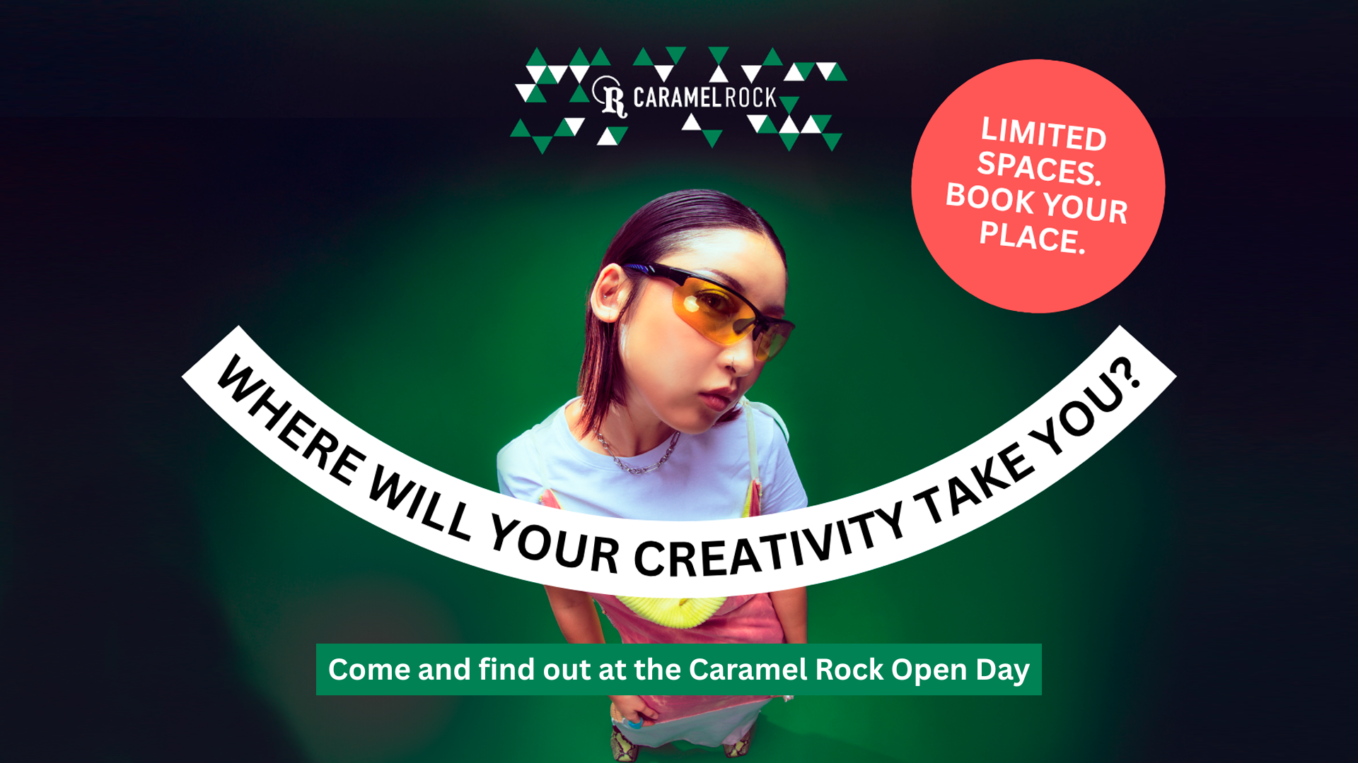 Where will your creativity take you? Come and find out at the Caramel Rock Open Day